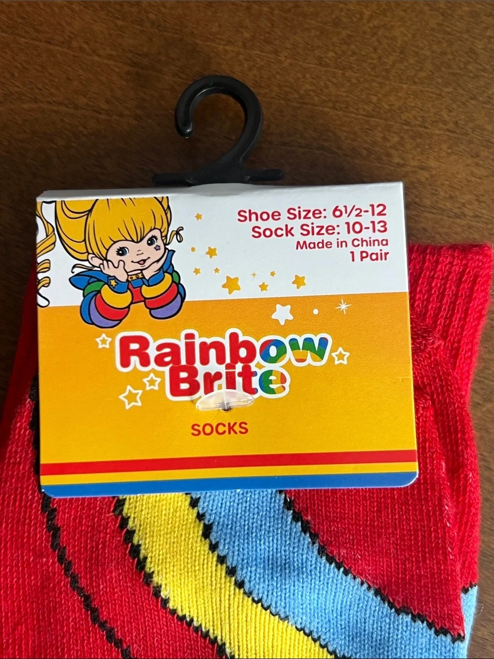 Rainbow Bright Socks